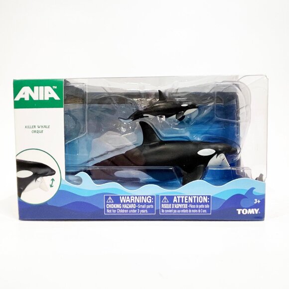 Ania Tomy T16054 Orca and Calf Action Figures Brand New - Picture 1 of 6